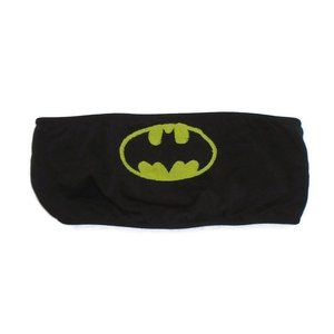 Batman Bandeau NWOT Medium DC Comics Black Yellow